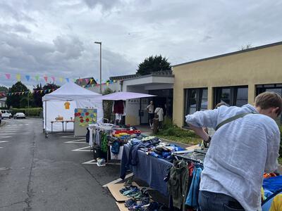 Flohmarkt an der Kita Pauline